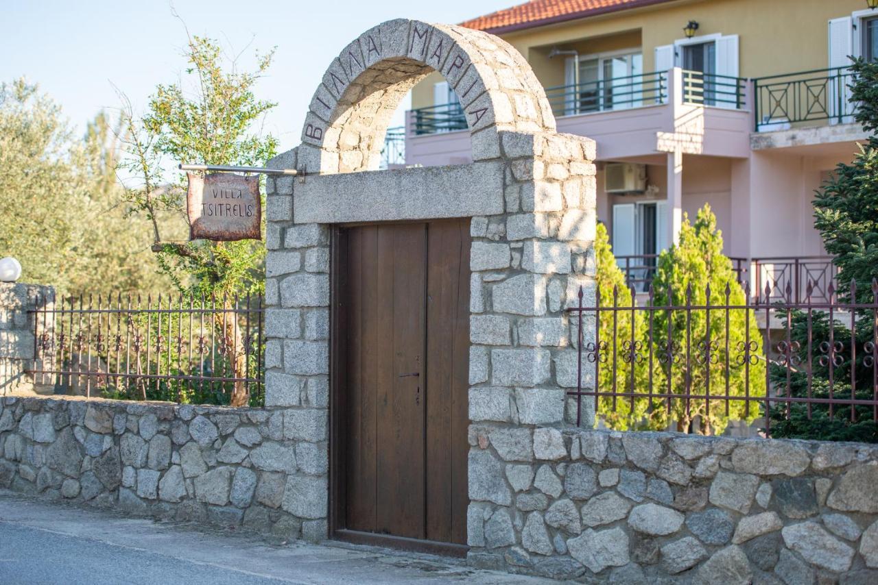 Villa Tsitreli Sikiá Exterior foto