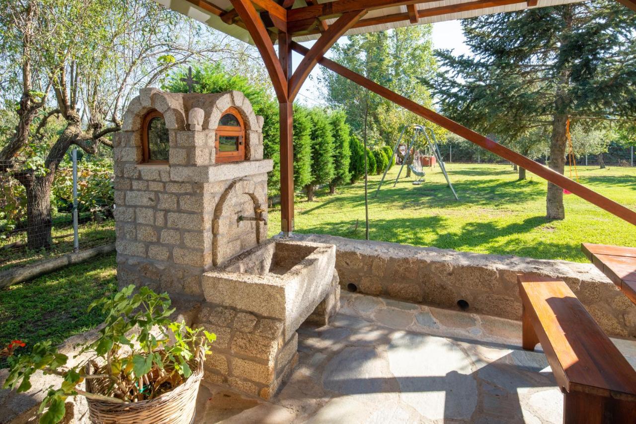 Villa Tsitreli Sikiá Exterior foto