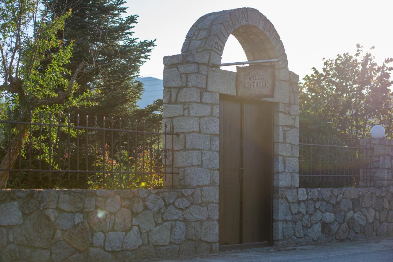 Villa Tsitreli Sikiá Exterior foto